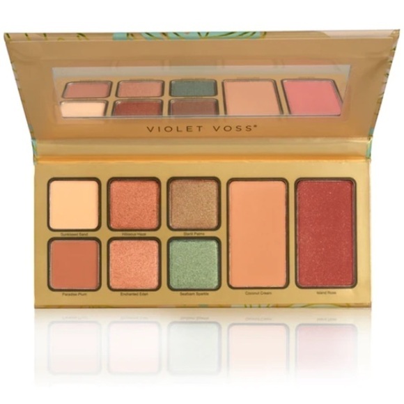 Violet Voss Cosmetics Pretty In Paradise Face & Shadow Palette Brand New In Box - Picture 3 of 12